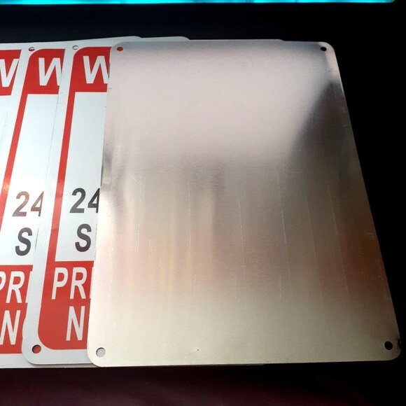 4-Pack Private Property No Trespassing Sign, Video Surveillance Signs - Open Box - Picture 4 of 4